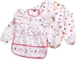 ANFRAIG Long Sleeve Bibs for Babies. Waterproof Baby Bibs for Eating are Toddler Bibs with Sleeves and Baby Food Catcher - Image 8